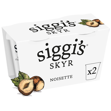 Skyr noisette 2% MG SIGGI'S - 2x140g