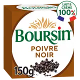 Fromage frais à tartiner Poivre Noir  BOURSIN - 150g