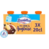 Crème anglaise UHT BRIDELICE, 3x20cl