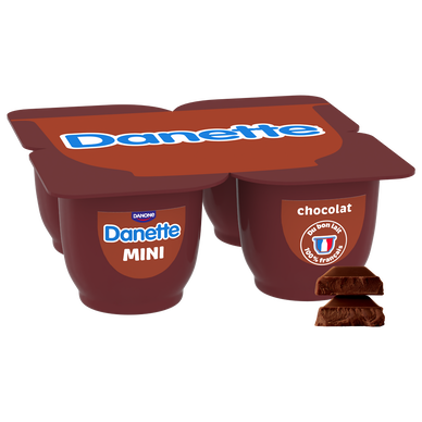 Crème dessert chocolat mini DANETTE - 4x70g
