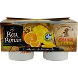 Yaourt au lait entier orange/ananas KER RONAN - 4x125g