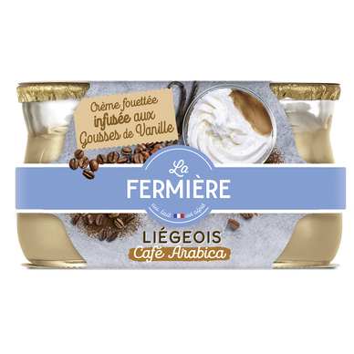 Liégeois CAFÉ 2x120g
