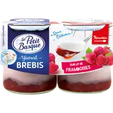 Yaourt de brebis lit de framboises LE PETIT BASQUE 2x125g
