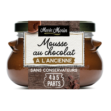 Mousse au chocolat à l'ancienne Marie Morin 400g