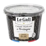 Crème fraîche de Bretagne 40% de matière grasse LEGAL 20cl