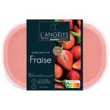 Sorbet plein fruit fraise L'ANGELYS 500g