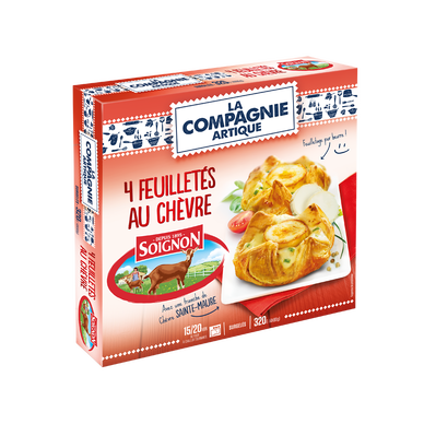 Feuilleté au chèvre SOIGNON - 4x80g