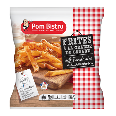 Frite surgelé POM BISTRO - 500g - au four