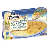Plat cuisiné Brandade de morue parmentier TIPIAK, 500g