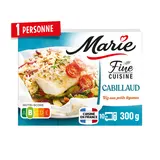 Plat cuisiné Papillote de Cabillaud Riz MARIE 300g
