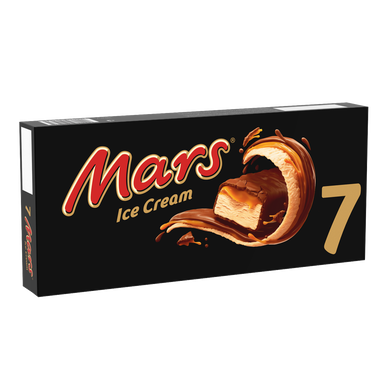 Glaces Barres glacées Chocolat caramel MARS x7