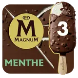 Bâtonnets glacés MAGNUM menthe x3