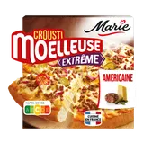 Pizza Crousti Moelleuse Américaine Boeuf Cheddar MARIE 530g