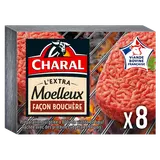 Haché Extra Moelleux Façon Bouchère CHARAL, 8X100G (800g)