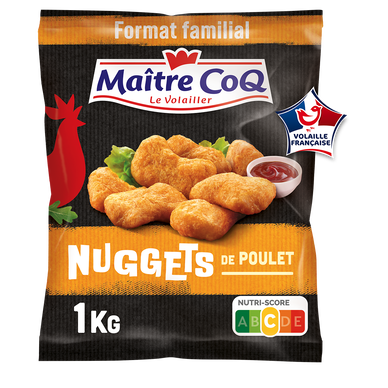 Nuggets filet de poulet MAITRE COQ, 1kg