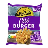 Frites ondulées Côté Burger MCCAIN - 650g