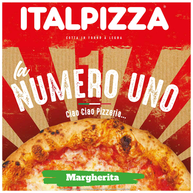Pizza numero uno margherita ITALPIZZA 410g