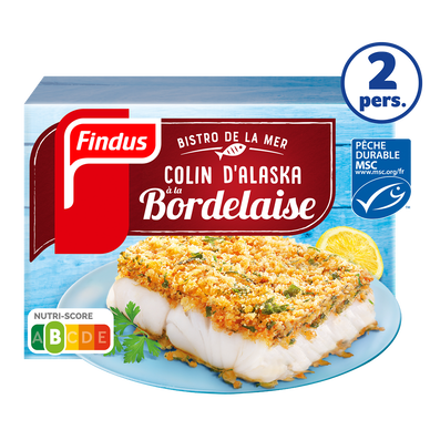 Colin d'Alaska à la bordelaise FINDUS, 380g