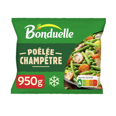 Poêlée champêtre (haricot, pois & champignon) BONDUELLE 950g