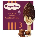 Bâtonnet crème glacée caramel beurre salée HÄAGEN DAZS x3 201g