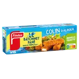 Bâtonnets colin d'Alaska FINDUS, x15 bâtonnets -420g