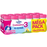 CANDIA BABY - Lait de croissance bébé 3ème âge, dès 12 mois - 18x25cl