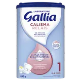 GALLIA CALISMA RELAIS - Lait en poudre bébé 1er âge, de 0 à 6 mois - 830g