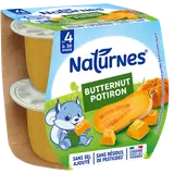 Naturnes Butternut Potiron NESTLE 2x130g Dès 4 mois