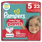 Culottes PAMPERS Baby-Dry taille 5 11kg-17kg x23