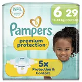 Couches PAMPERS Premium Protection taille 6 13kg-18kg x29