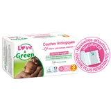 Couches LOVE&GREEN hypoallergéniques T3 x52