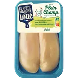 Filet de poulet jaune plein champ, LOUE, France, 2 pièces