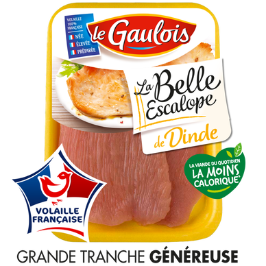 La Belle Escalope de dinde, LE GAULOIS, France, 2 pièces