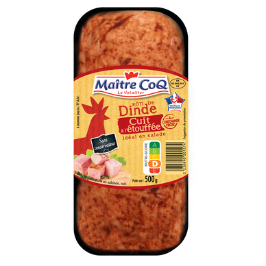 Mini-rôti de dinde cuit, MAITRE COQ, 500g