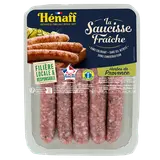 Saucisse aux herbes, HENAFF, France, 5 pièces, barquette, 277g