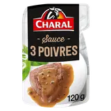 Sauce 3 poivres CHARAL - 120g