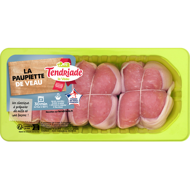 Paupiette de veau, TENDRIADE, 3 pièces, 390g