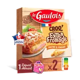 Croqs extra fromage, LE GAULOIS, 2 pièces, 200g