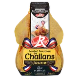 Poulet entier jaune, LABEL ROUGE DE CHALLANS,