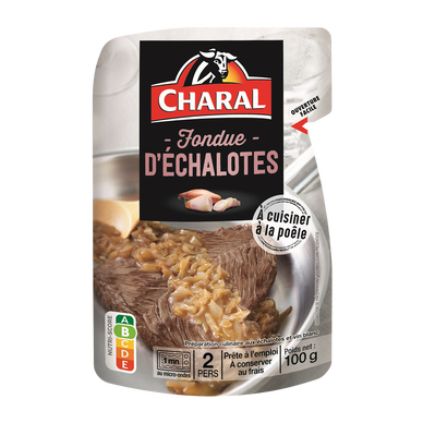 Fondue d'échalotes CHARAL - 100g