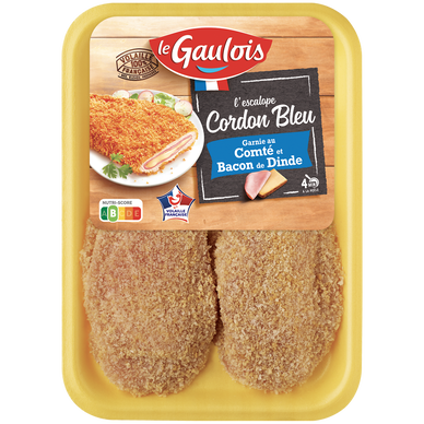 Escalope cordon bleu, LE GAULOIS, France, 2 pièces