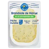 Brandade de morue parmentière et sa purée, L'ASSIETTE BLEUE, transformé en France, barquette 290g