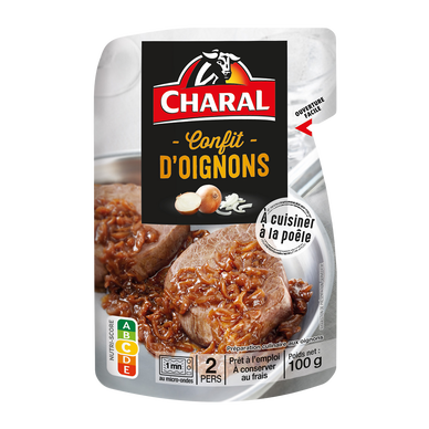 Confit d'oignons CHARAL - 100g
