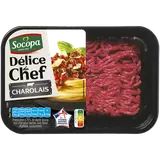 Steak haché Delice chef, 5%MAT.GR, SOCOPA, France, vrac, 300G