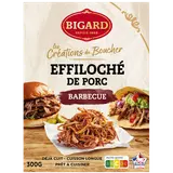 Effiloché de porc barbecue, BIGARD, France, barquette, 300g