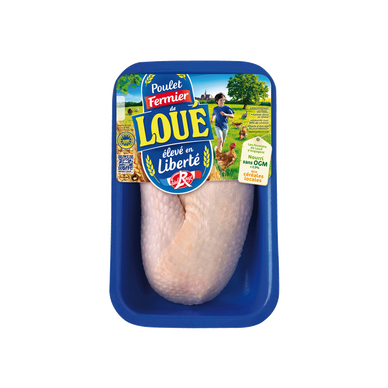 Cuisse de poulet blanc, LOUE, 1 pièce