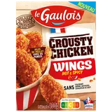 Crousty chicken wings hot & spicy, LE GAULOIS, France, 400g