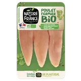 Aiguillette de poulet, Bio, NATURE DE FRANCE, France, 4 pièces,