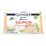 Terrine de saumon et saumon fumé GUYADER, 350g