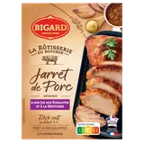 Jarret de porc cuit et son jus d'échalotes/moutarde, France, 1 pièce,barquette, 460g